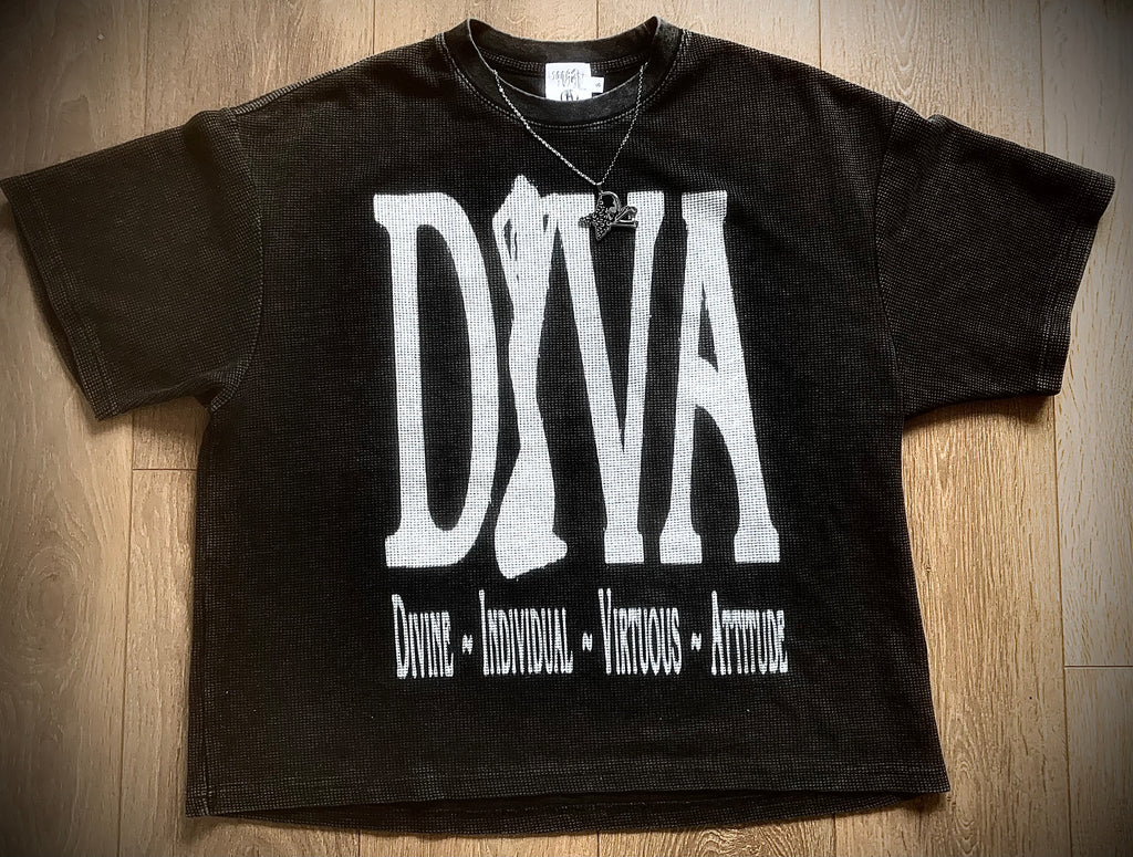 DIVA WAFFLE SHIRT
